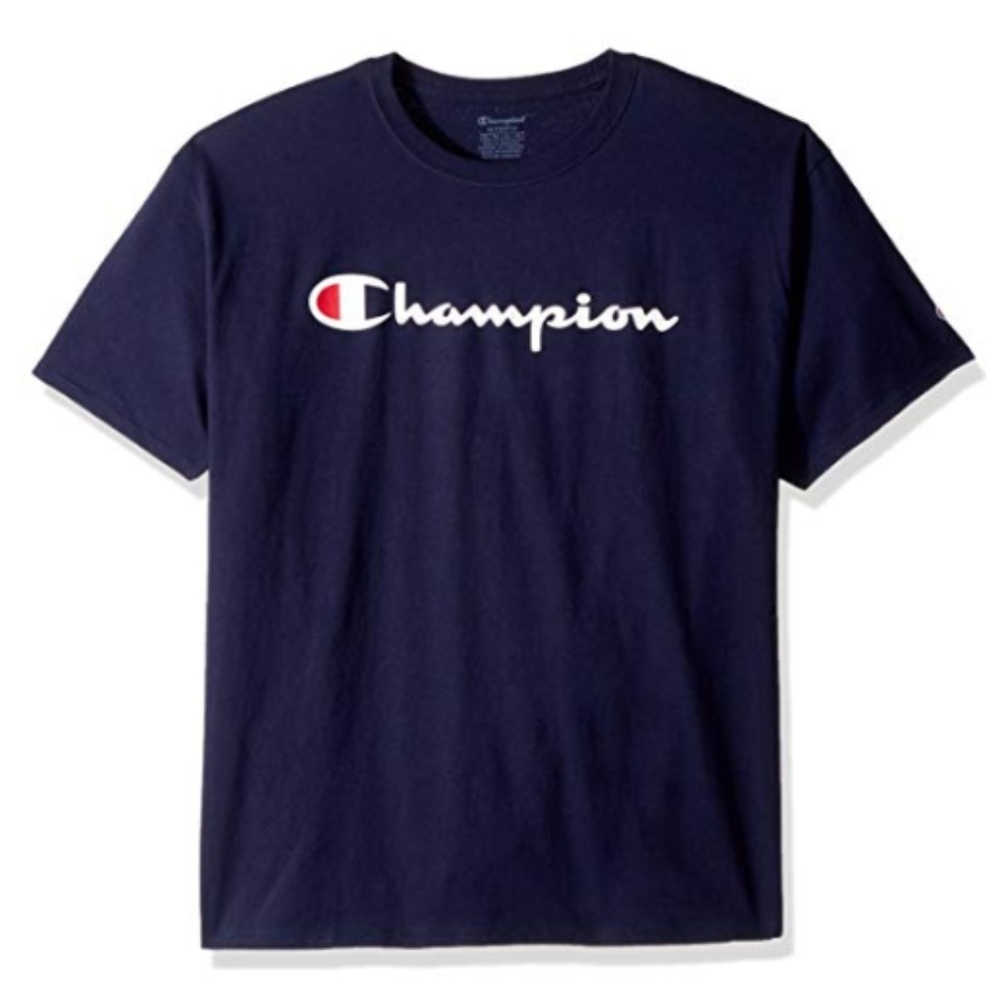 Champion Men's Classic Jersey Script T-Shirt